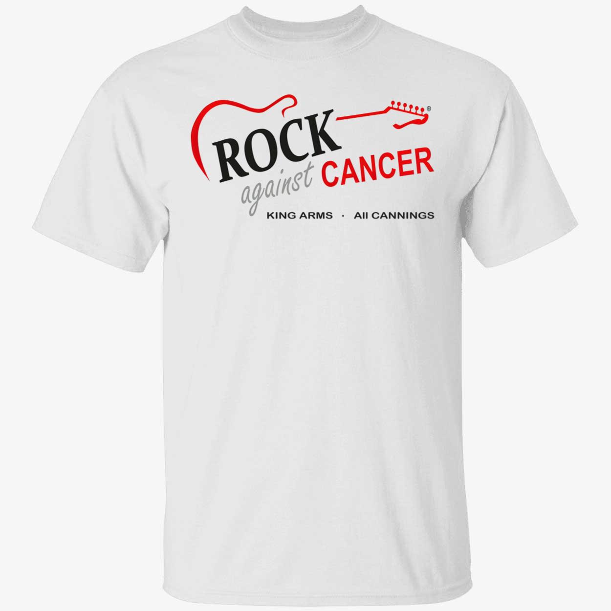 Rock Against Cancer Kings Arms All Cannings Shirt