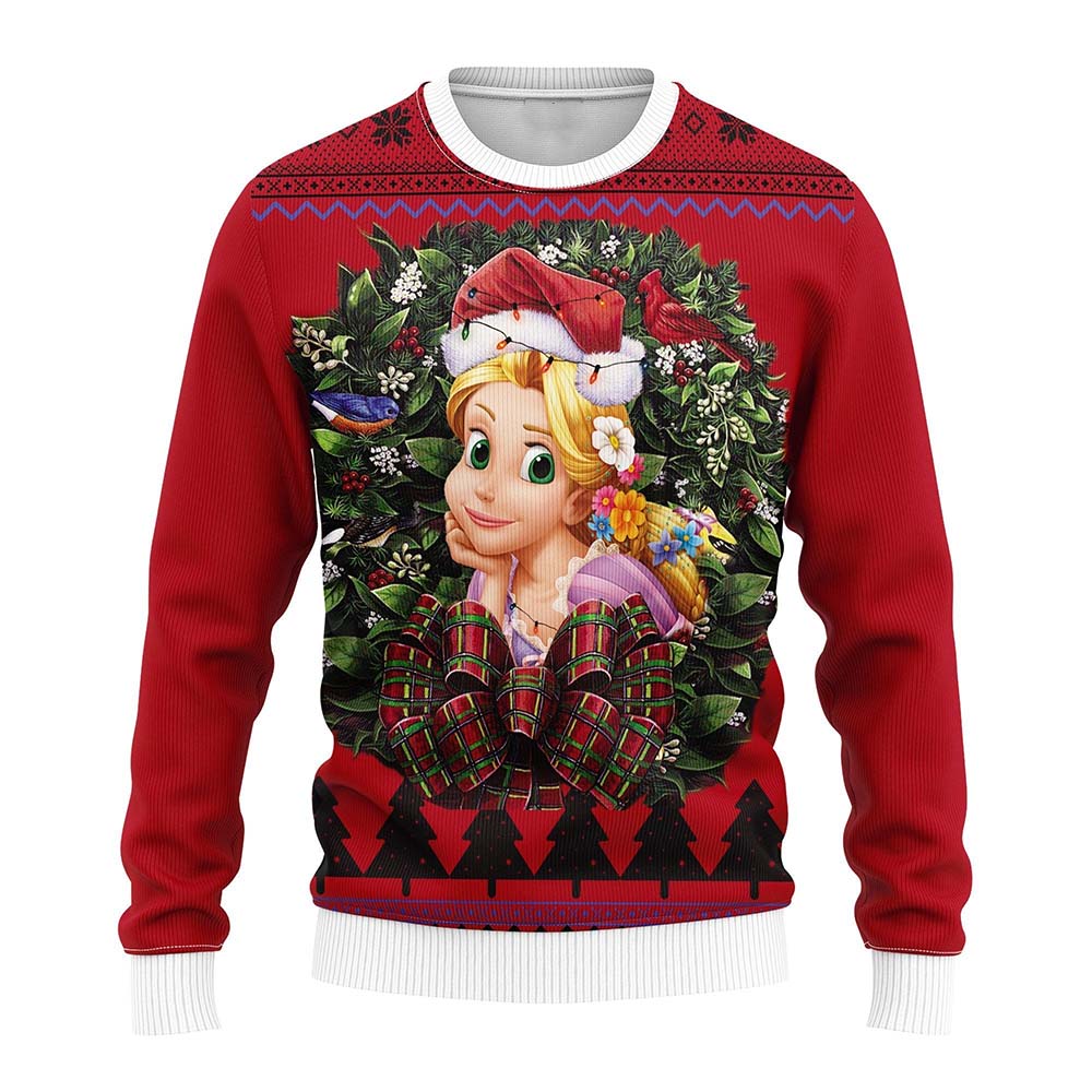 Belle Princess Ugly Christmas Sweater Belle Princess Ugly Christmas Sweater