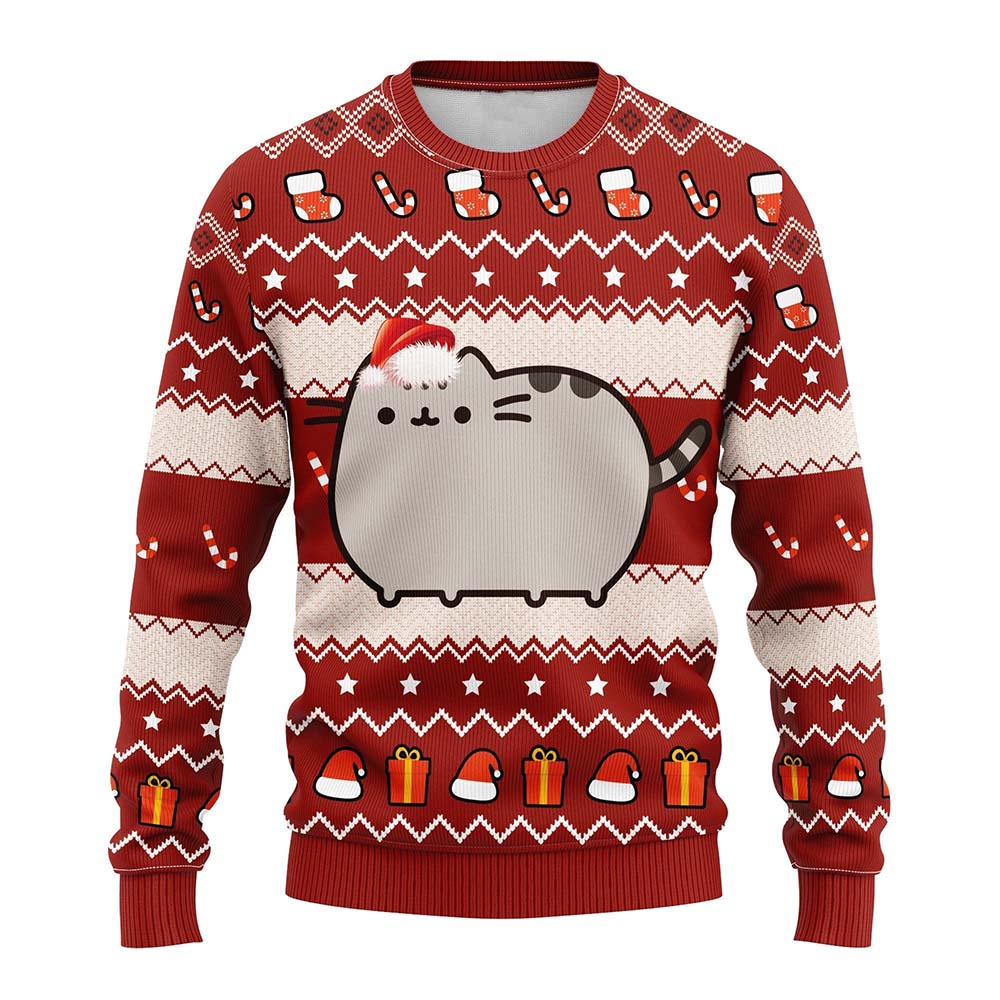 Pusheen Ugly Christmas Sweater Pusheen Ugly Christmas Sweater