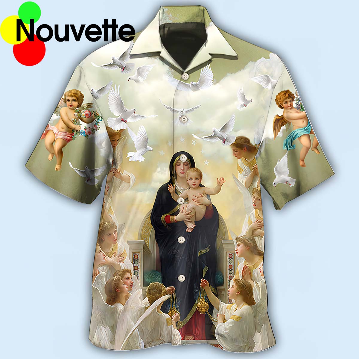 Mother’S Day Dove Peace Life Hawaiian Shirt