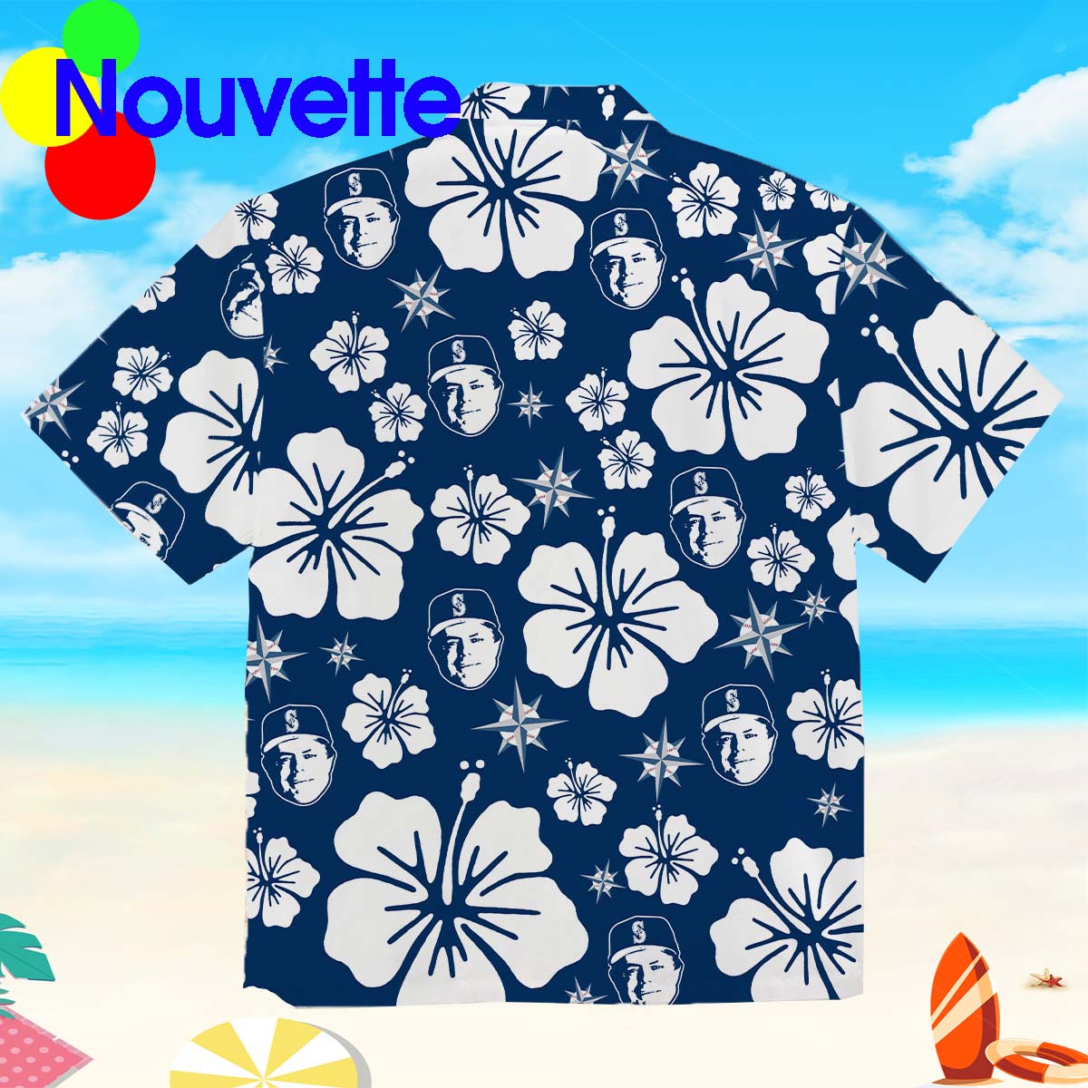 Lou Piniella Seattle Mariners Hawaiian Shirt Lou Piniella Seattle Mariners Hawaiian Shirt