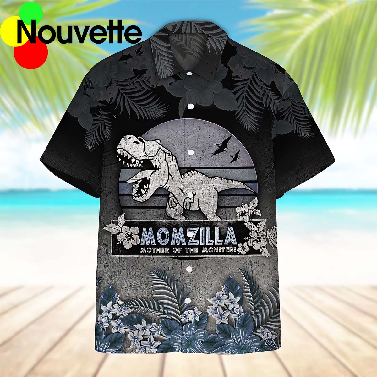 Momzilla Mother Of The Monsters Hawaiian Shirt