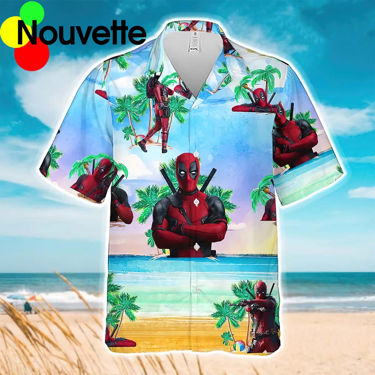 Deadpool Hawaiian Shirt Deadpool Hawaiian Shirt