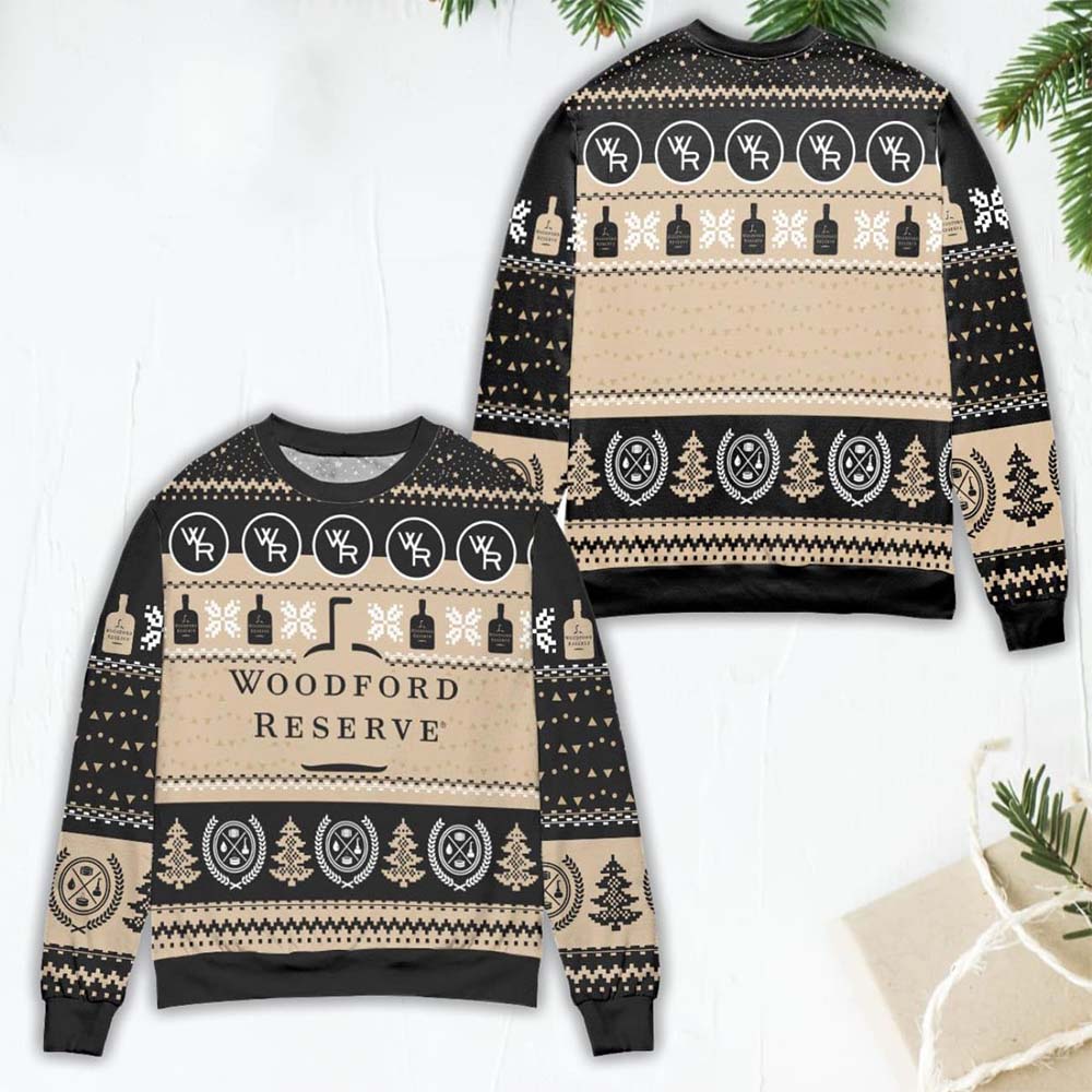 Woodford Reserve Christmas Sweater Woodford Reserve Christmas Sweater
