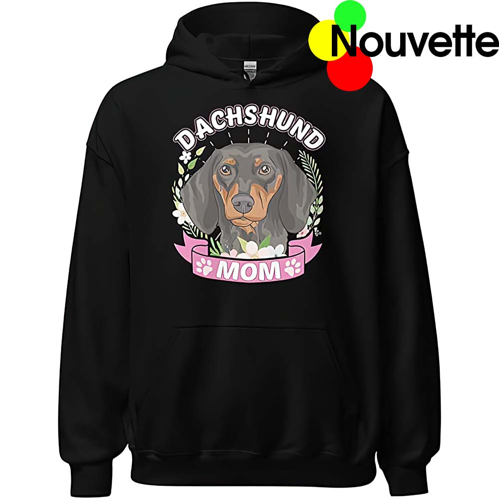 Dachshund Mom Hoodie Dachshund Mom Hoodie