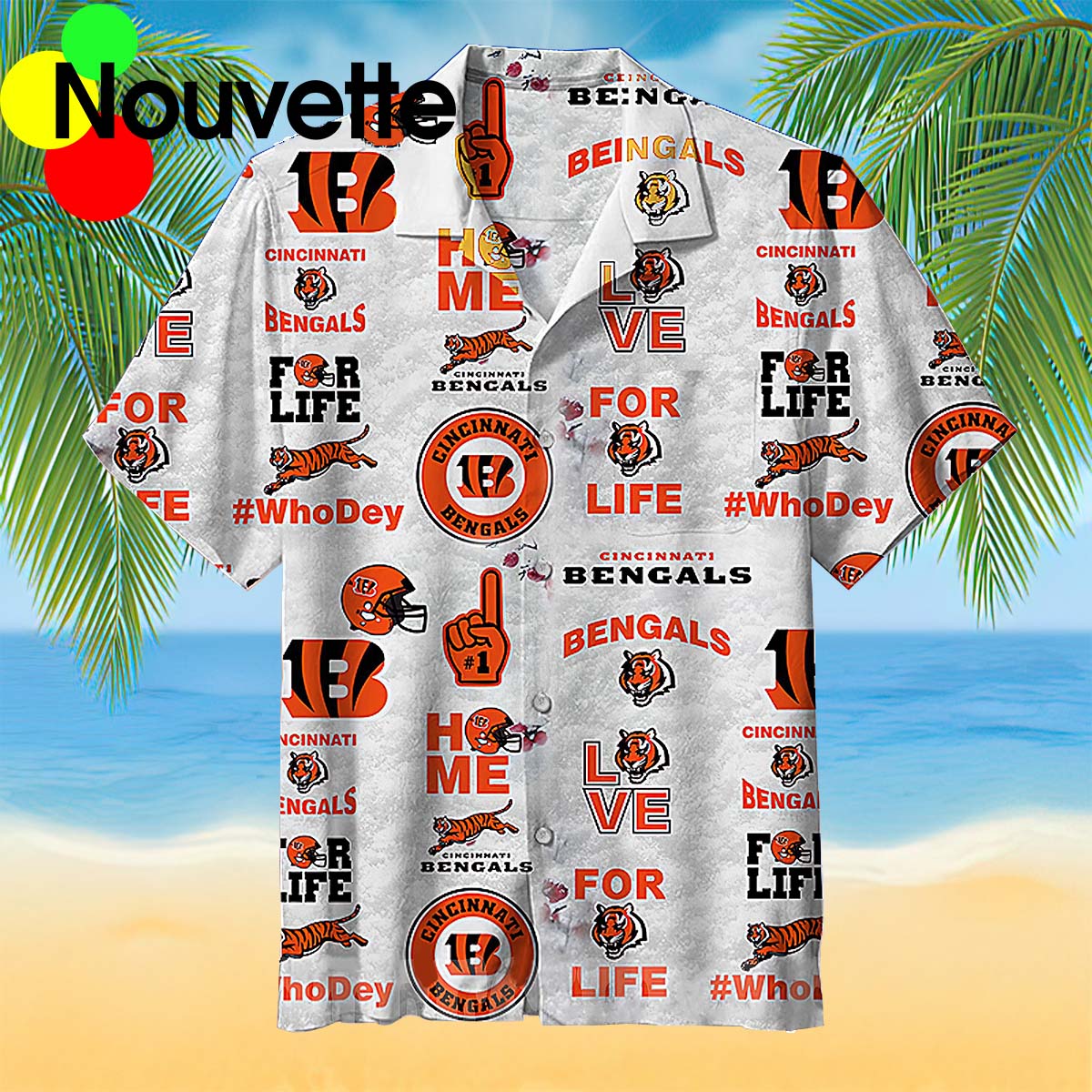 Cincinnati Bengals Hawaiian Shirt Cincinnati Bengals Hawaiian Shirt