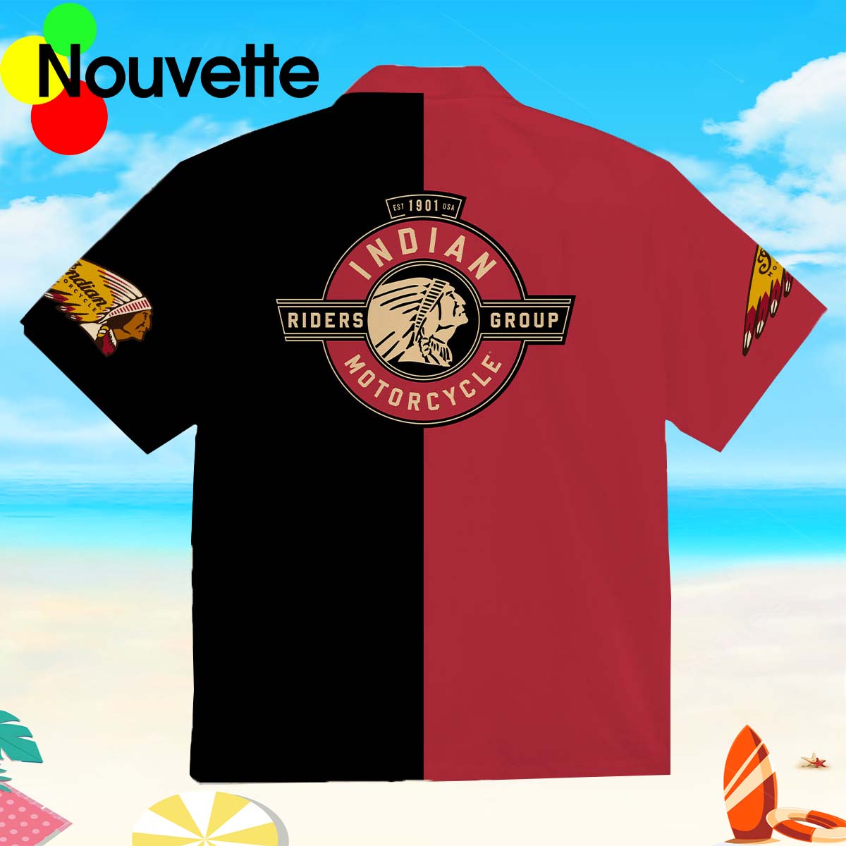 Indian Motorcycle Hawaiian Shirt Indian Motorcycle Hawaiian Shirt