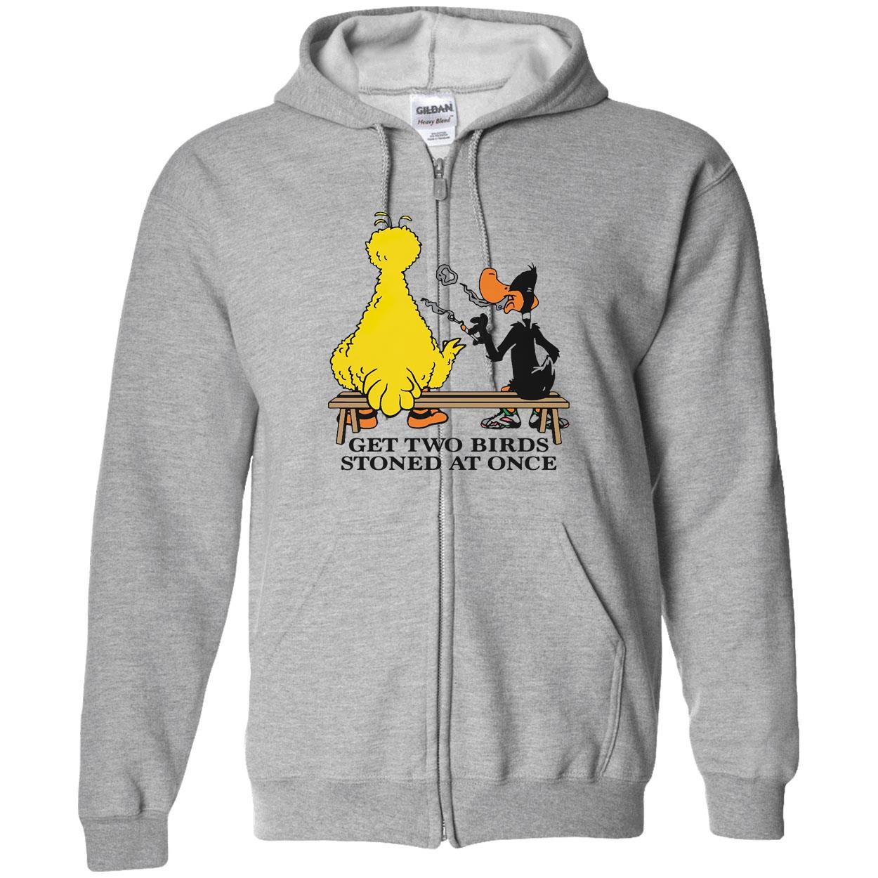 Get Two Birds Stoned At Once Shirt Get Two Birds Stoned At Once Shirt