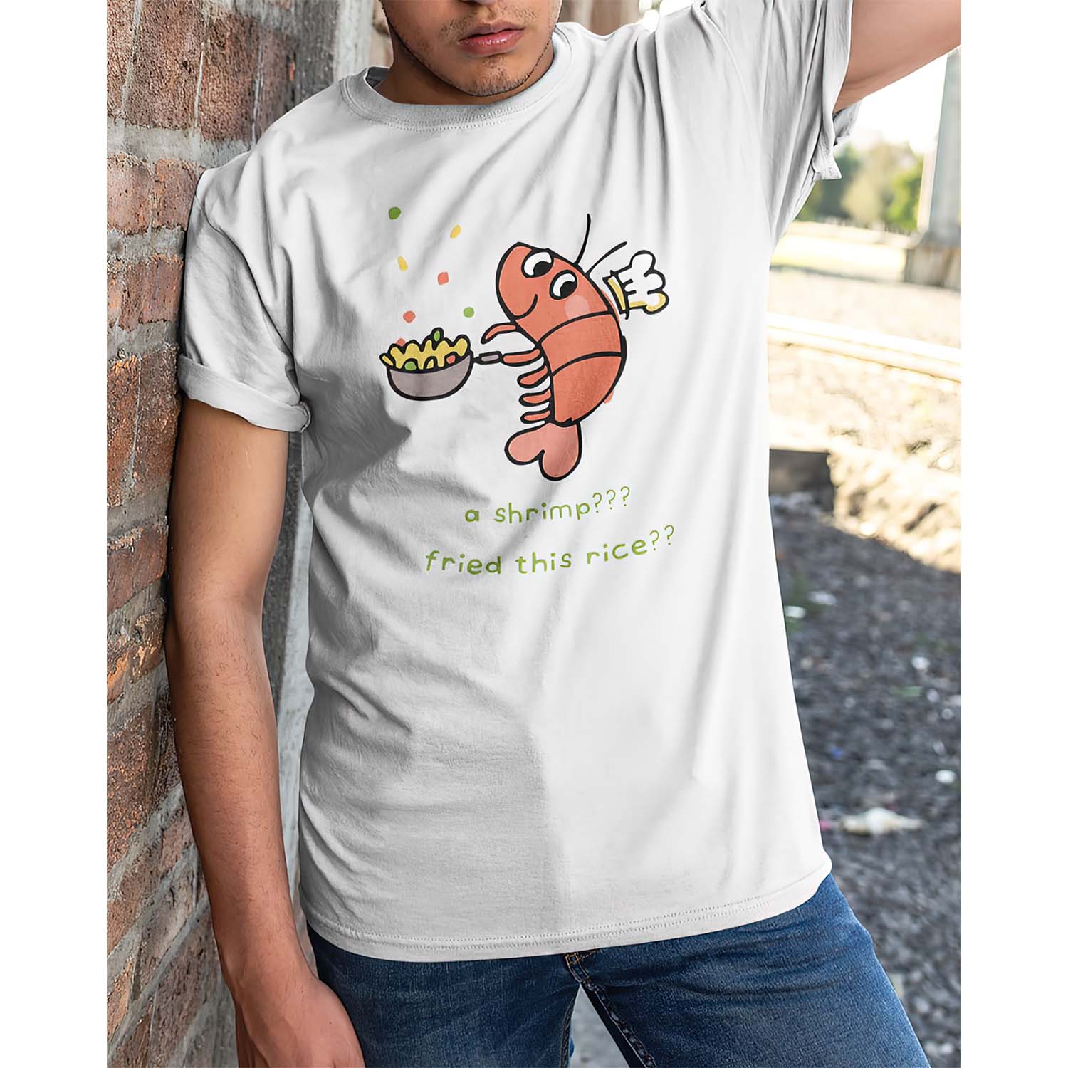A Shrimp Friend This Rice Shirt A Shrimp Friend This Rice Shirt