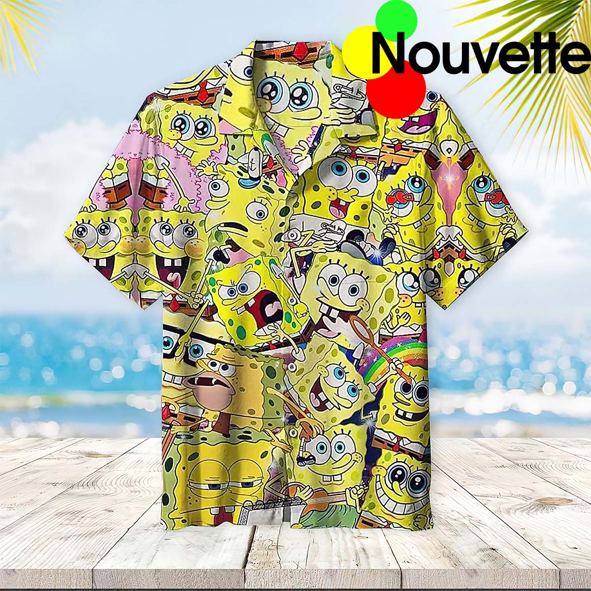 Spongebob Hawaiian Shirt Spongebob Hawaiian Shirt