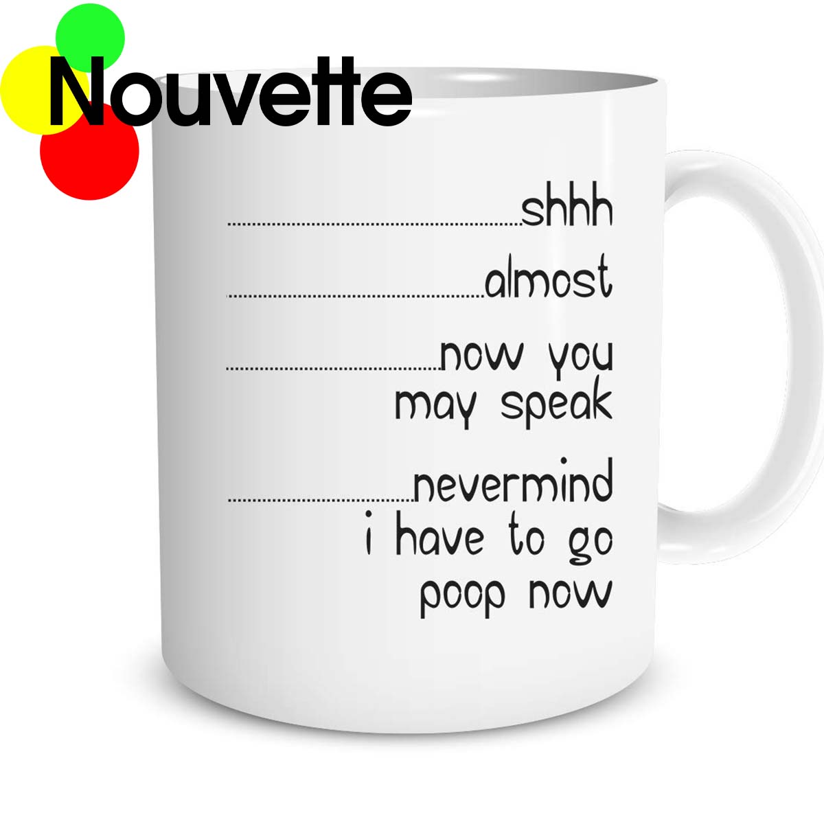 Shhh Almost Now You May Speak Mug Shhh Almost Now You May Speak Mug