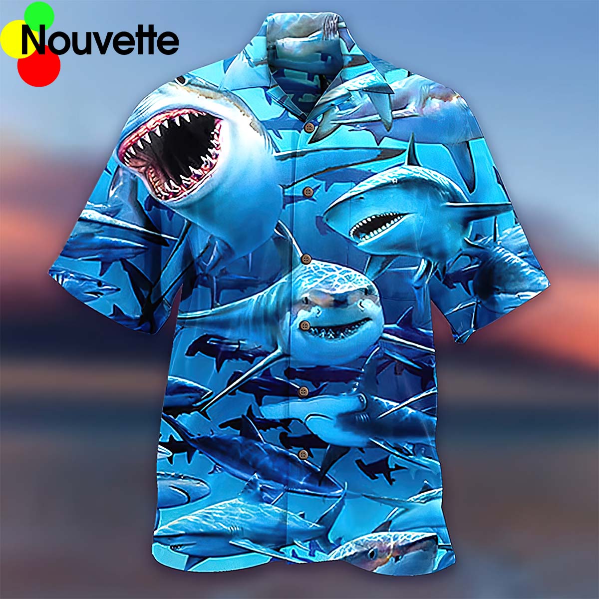 Shark Hawaiian Shirt Shark Hawaiian Shirt