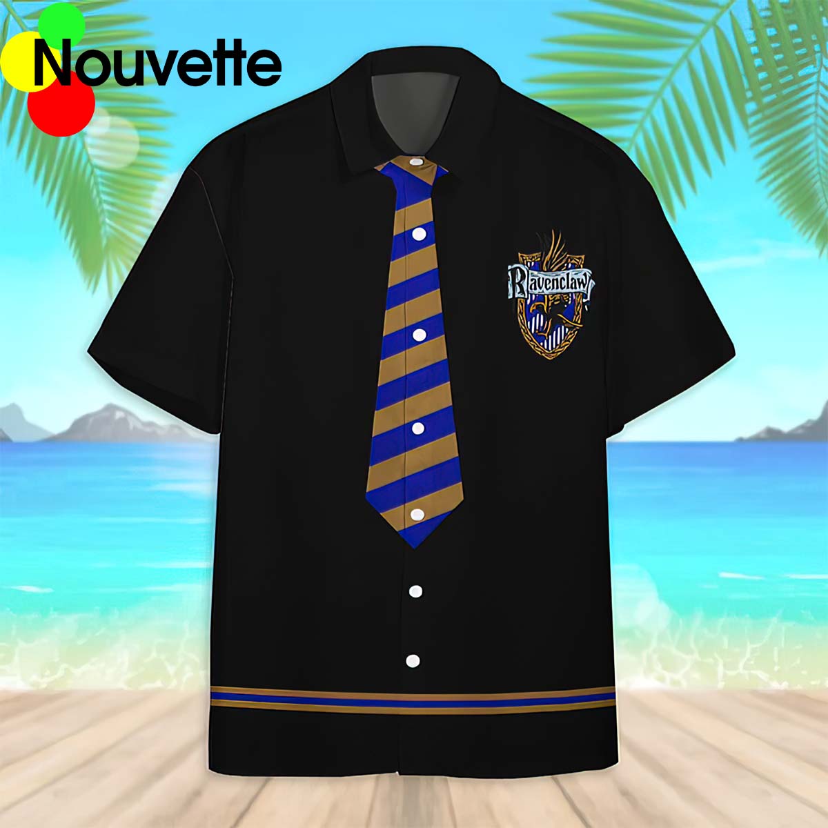 Harry Potter Ravenclaw Hawaiian Shirt Harry Potter Ravenclaw Hawaiian Shirt