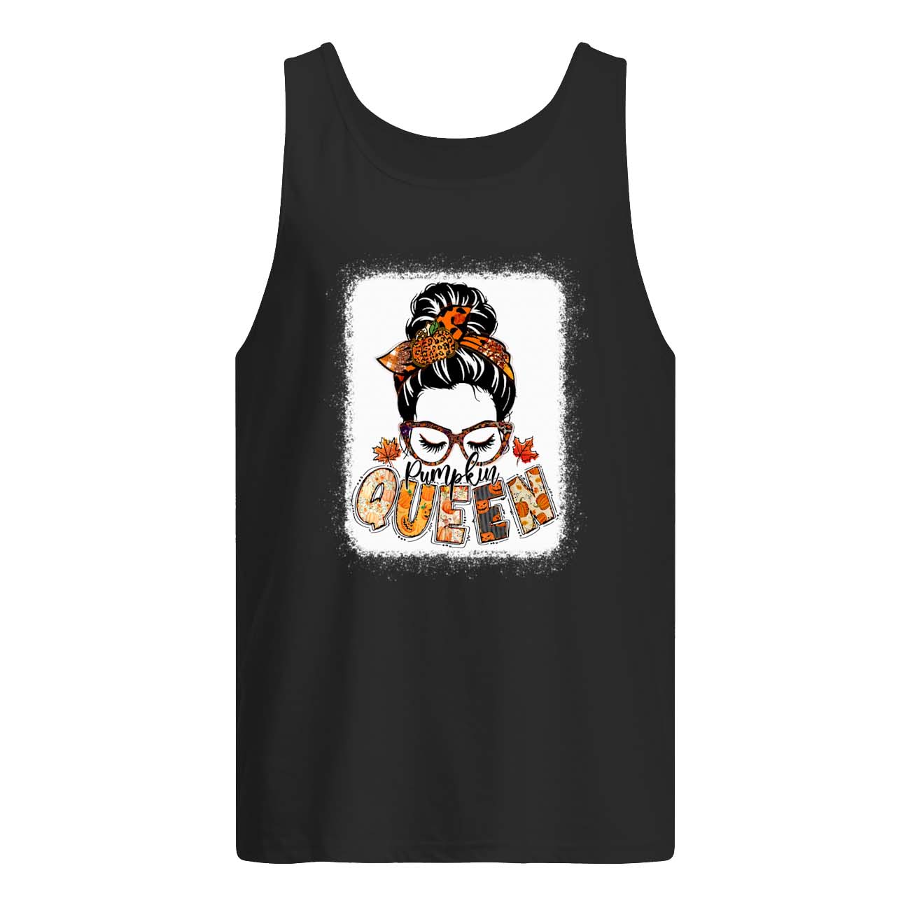 Messy Bun Pumpkin Queen Sweatshirt Messy Bun Pumpkin Queen Sweatshirt