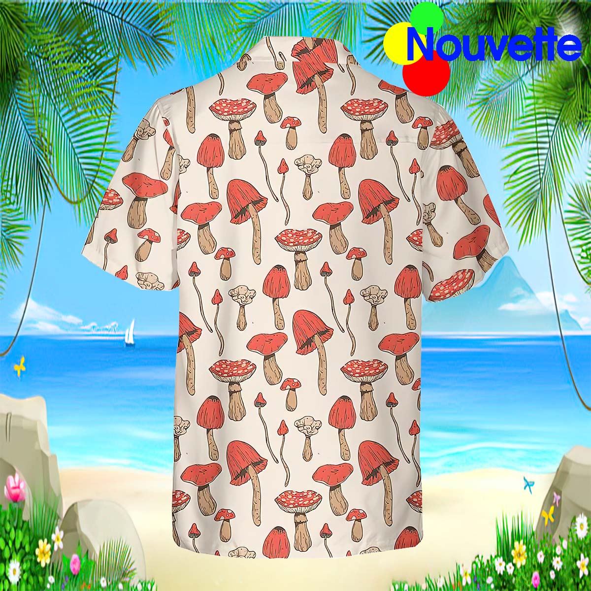Mushrooms Hawaiian Shirt Mushrooms Hawaiian Shirt
