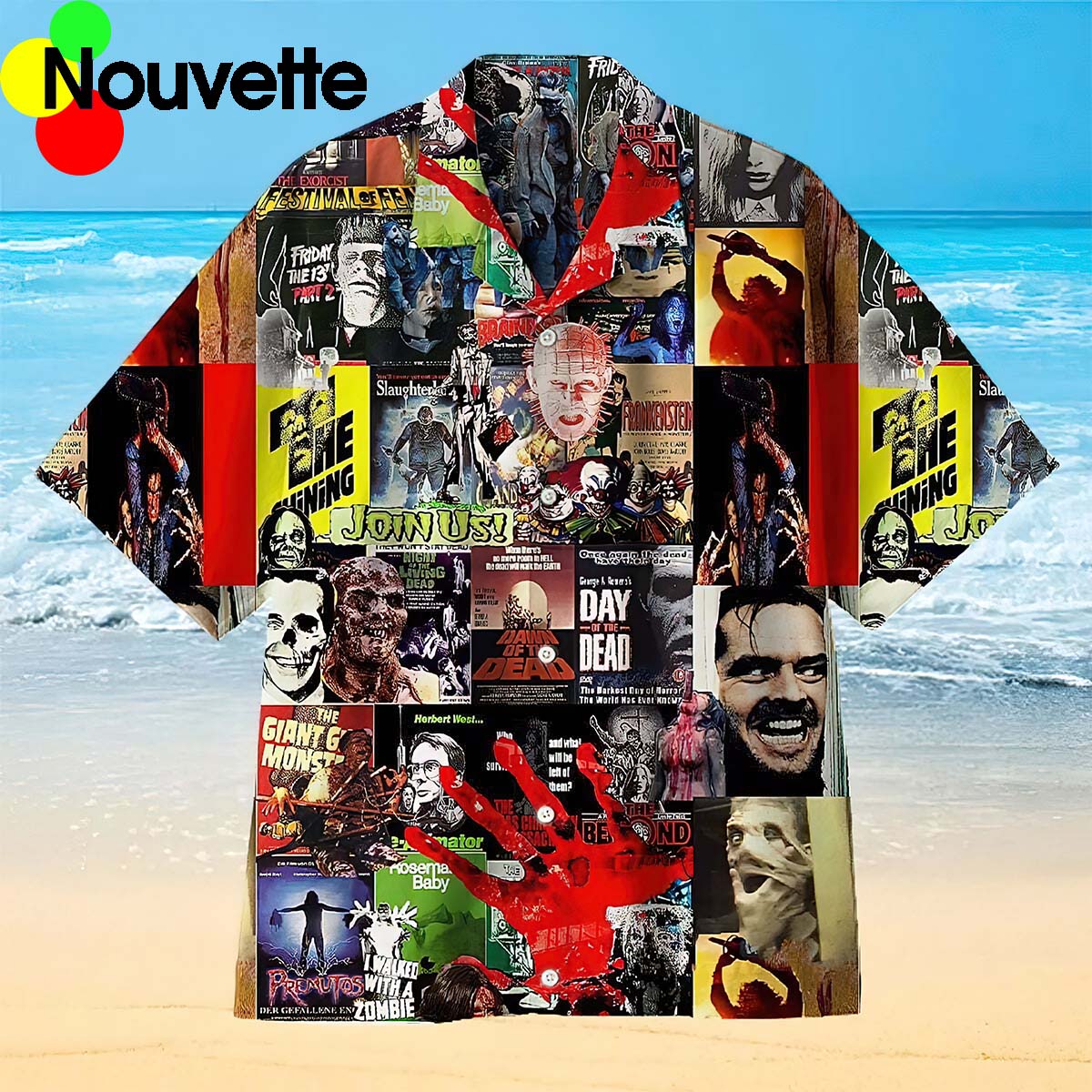 Horror Character Hawaiian Shirt