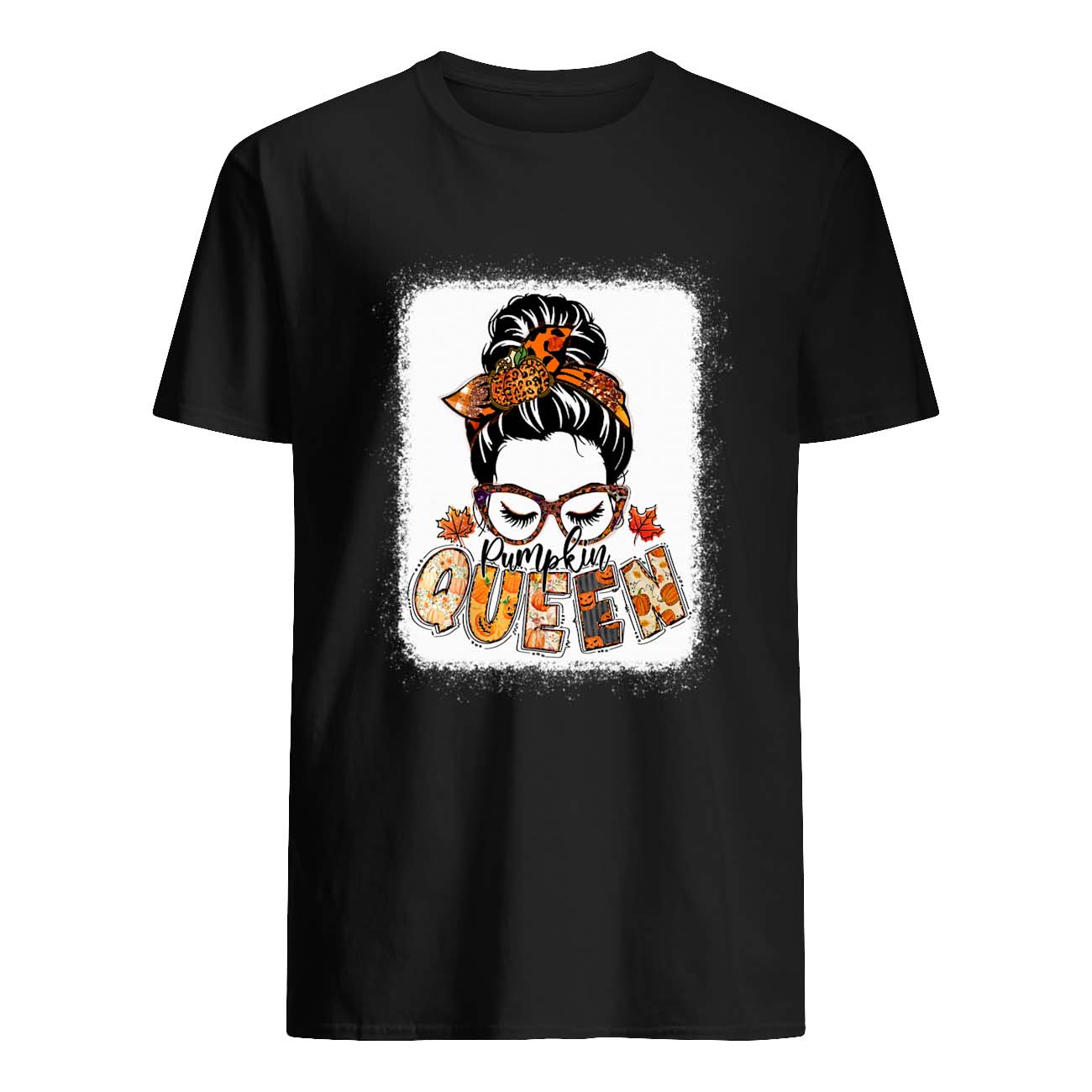 Messy Bun Pumpkin Queen Sweatshirt Messy Bun Pumpkin Queen Sweatshirt