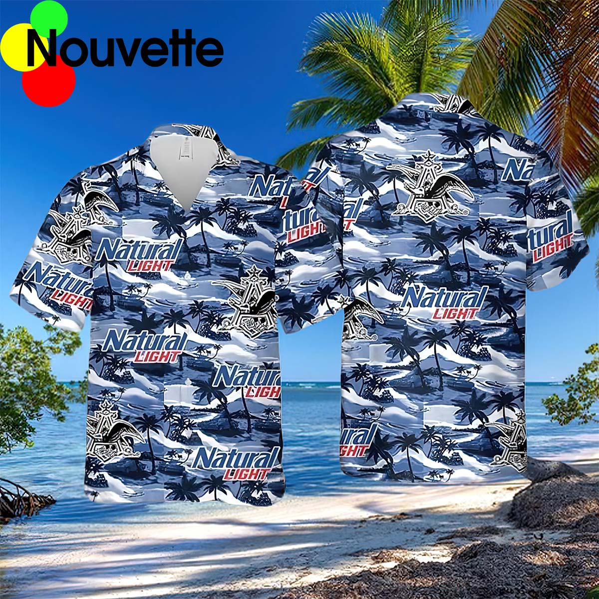 Natural Light Hawaiian Shirt Natural Light Hawaiian Shirt