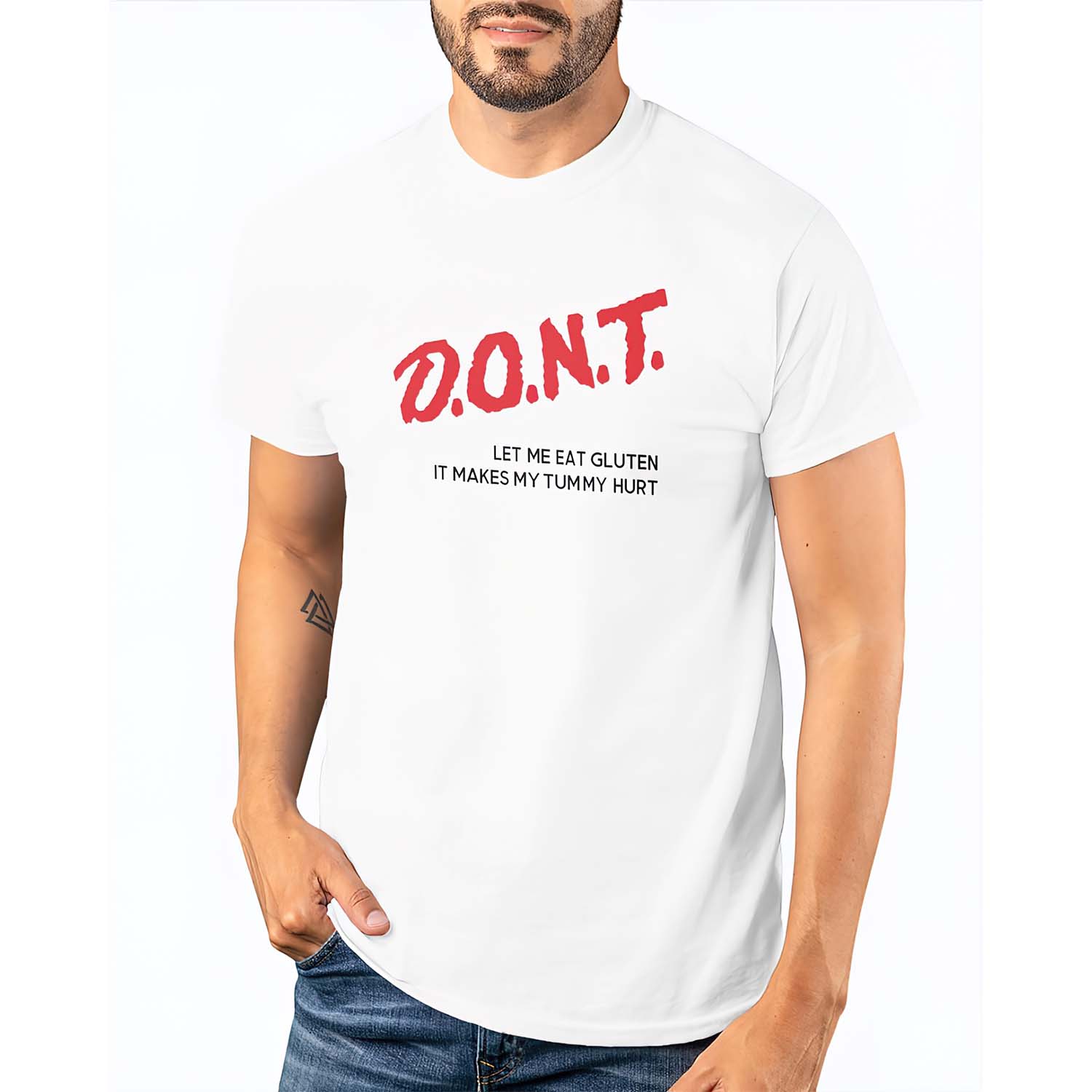 Don’T Let Me Eat Gluten It Makes My Tummy Hurt Shirt