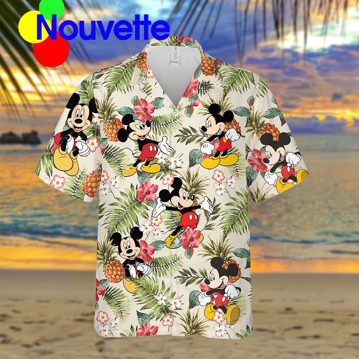 M*Ckey Pineapple Hawaiian Shirt M*Ckey Pineapple Hawaiian Shirt