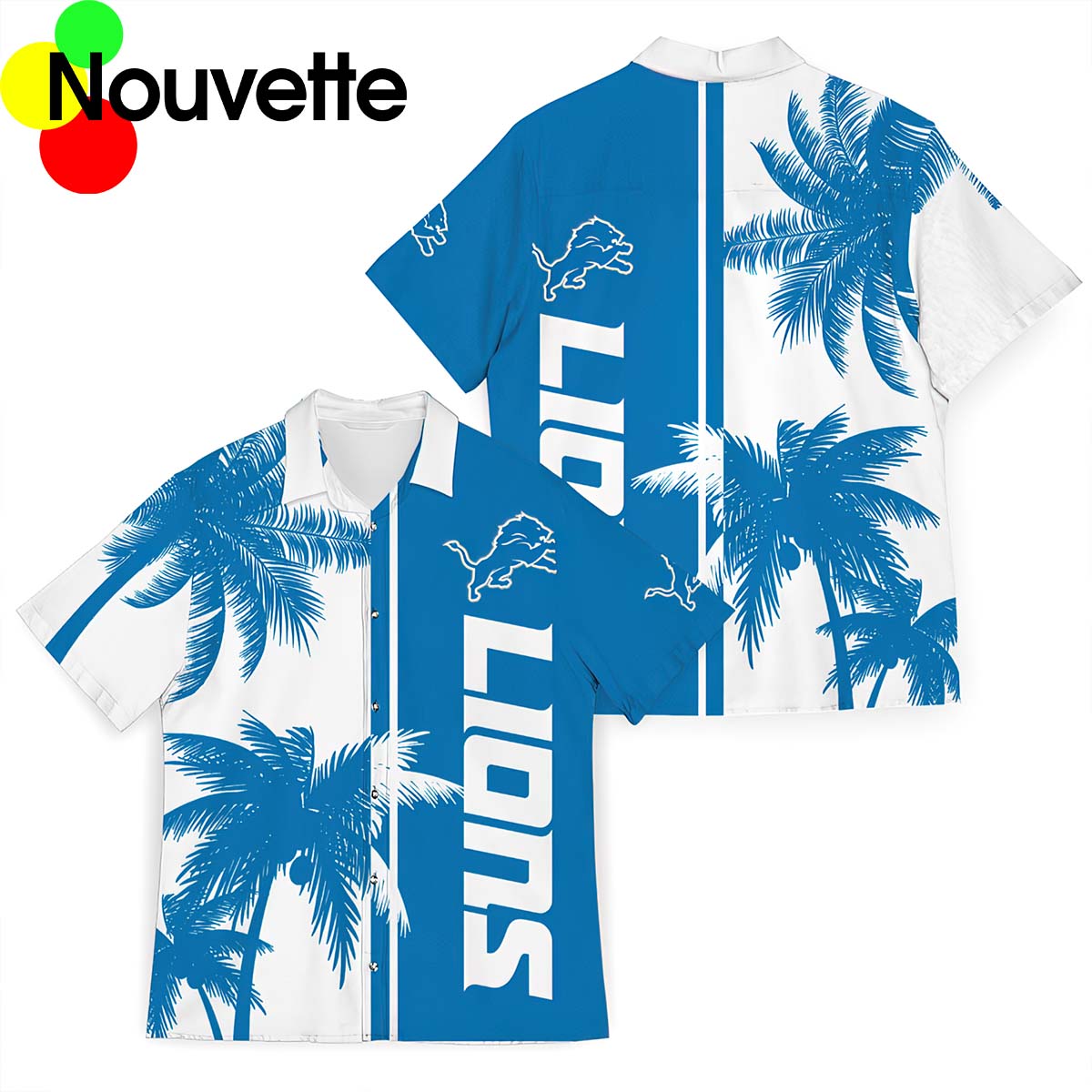 Detroit Lions Hawaiian Shirt Detroit Lions Hawaiian Shirt
