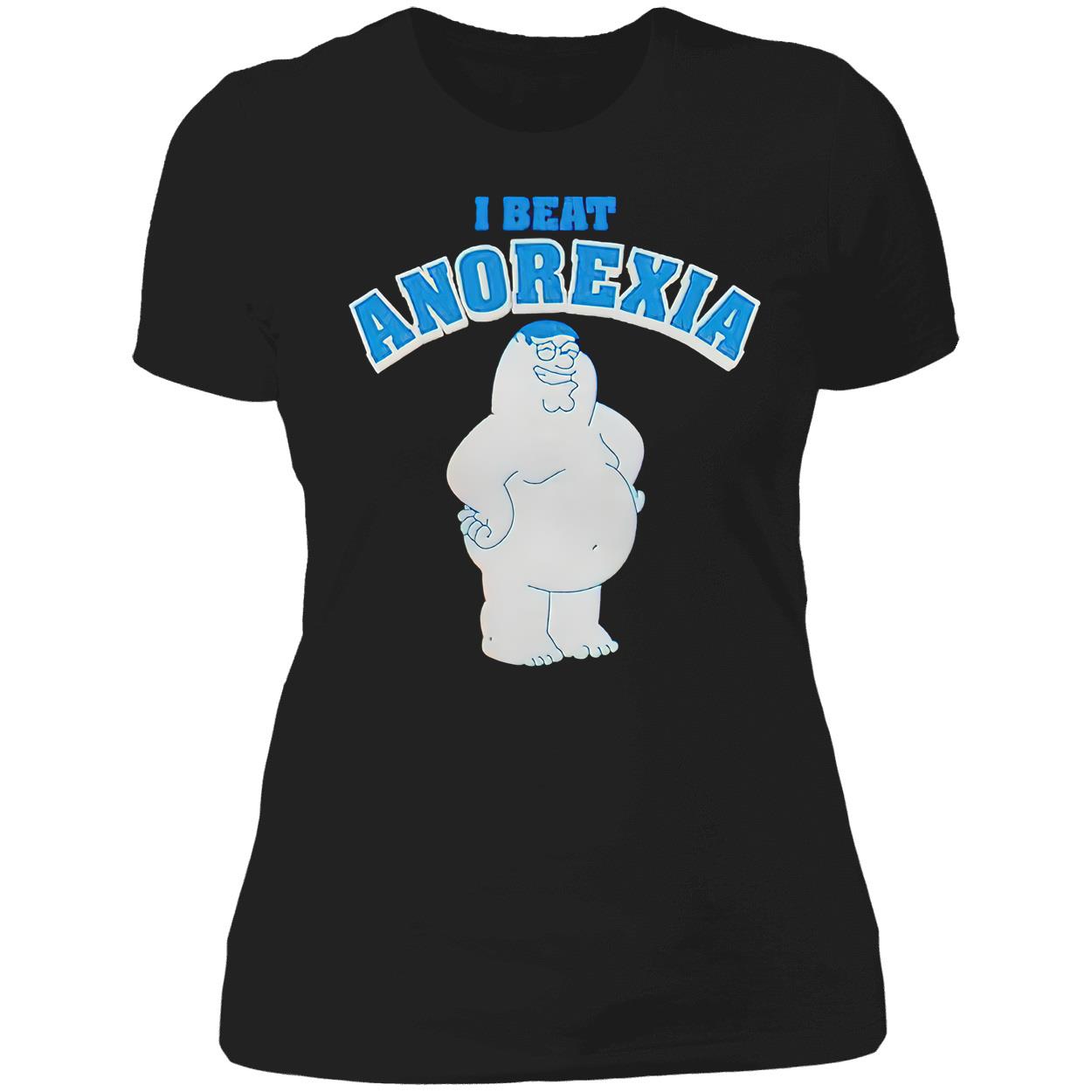 Family Guy I Beat Anorexia Shirt Family Guy I Beat Anorexia Shirt