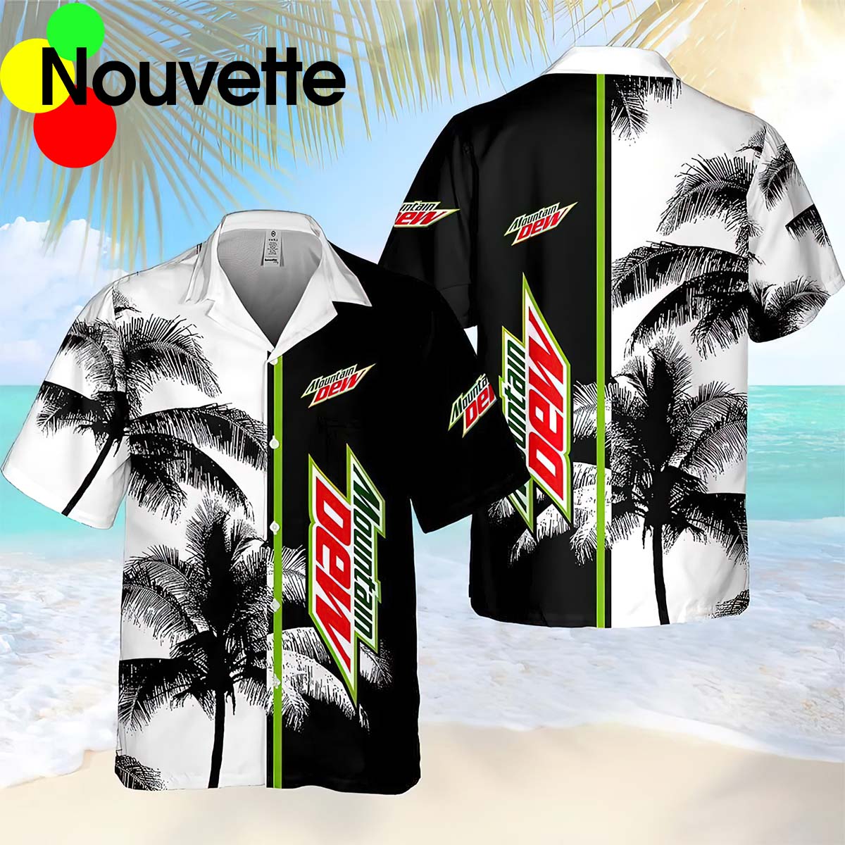 Mountain Dew Hawaiian Shirt