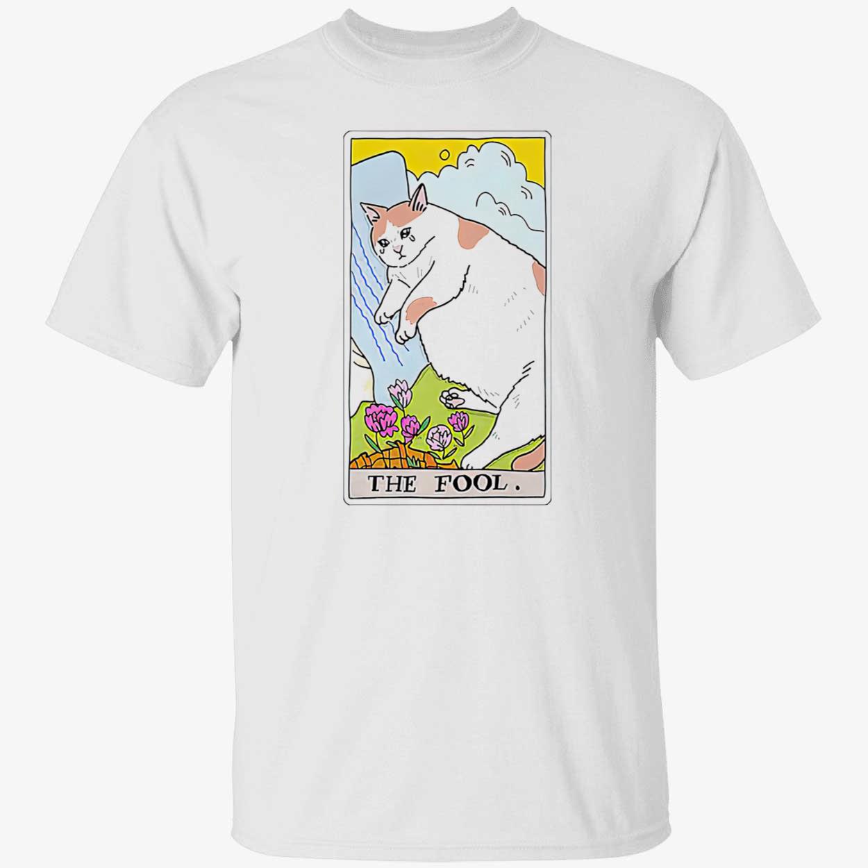 Sad Cat The Fool Tarot Shirt