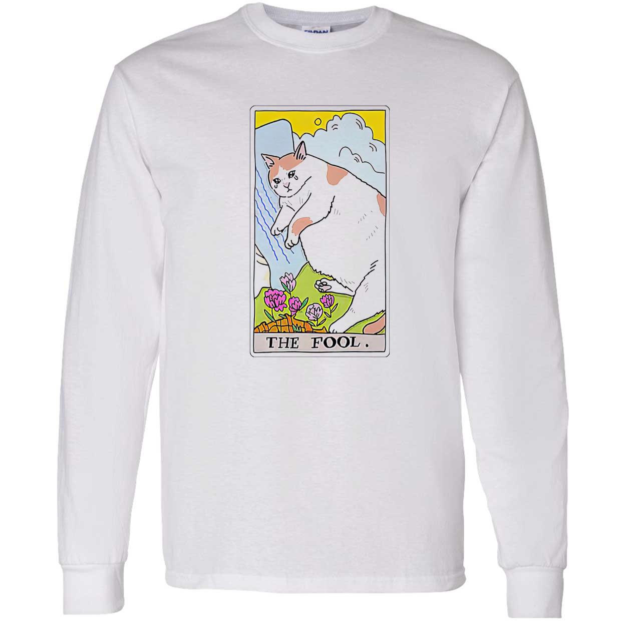 Sad Cat The Fool Tarot Shirt Sad Cat The Fool Tarot Shirt