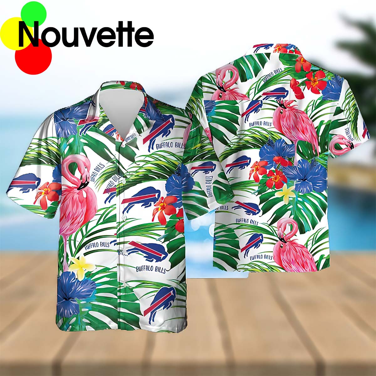 Buffalo Bills Flamingo Tropical Hawaiian Shirt Buffalo Bills Flamingo Tropical Hawaiian Shirt