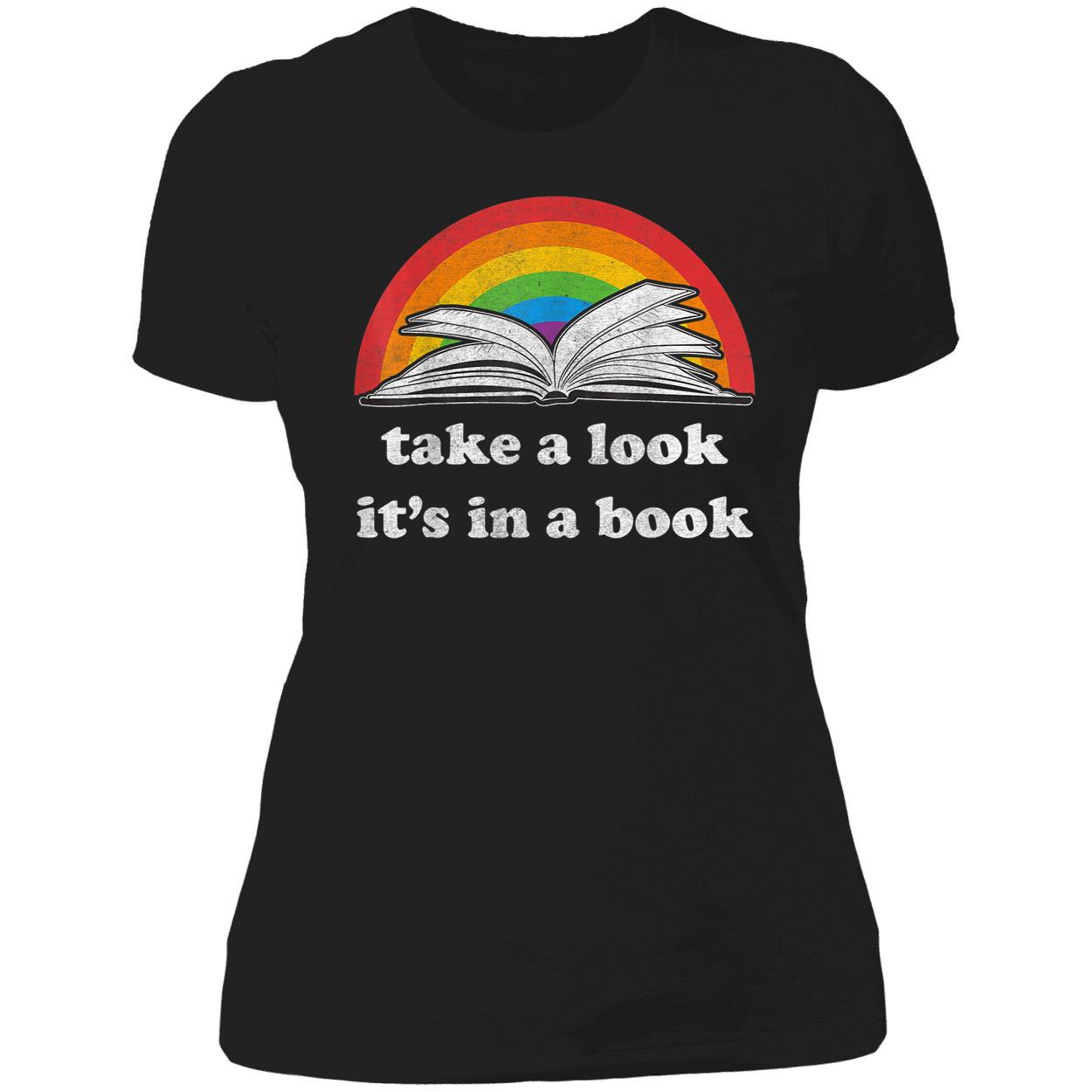 Take A Look It’S In A Book Lgbt Shirt Take A Look It’S In A Book Lgbt Shirt