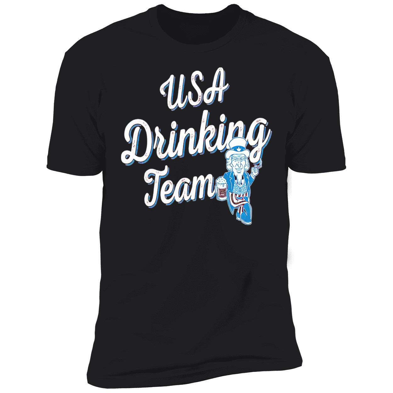 Uncle Sam Usa Drinking Team 4Th Of July Shirt Uncle Sam Usa Drinking Team 4Th Of July Shirt