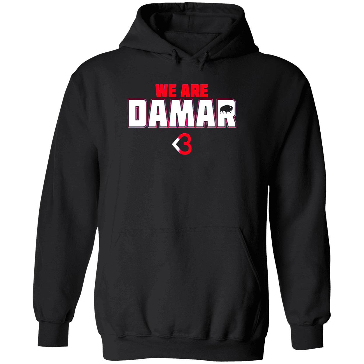 We Are Damar Hamlin Fundraiser Shirt We Are Damar Hamlin Fundraiser Shirt