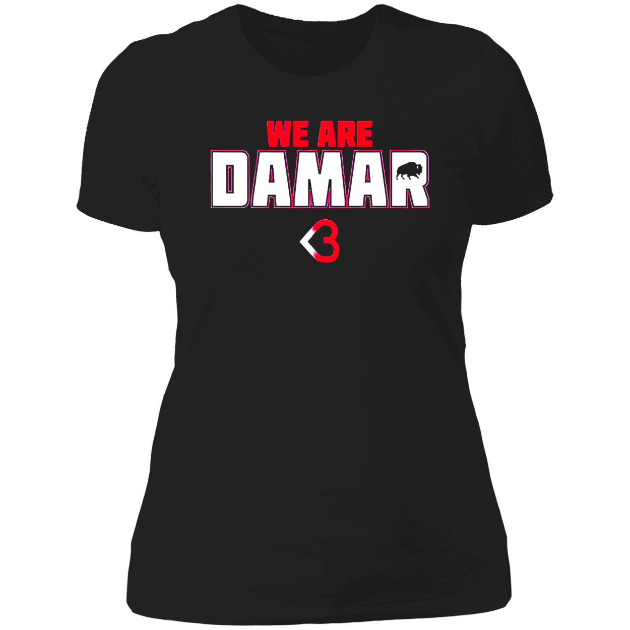 We Are Damar Hamlin Fundraiser Shirt We Are Damar Hamlin Fundraiser Shirt
