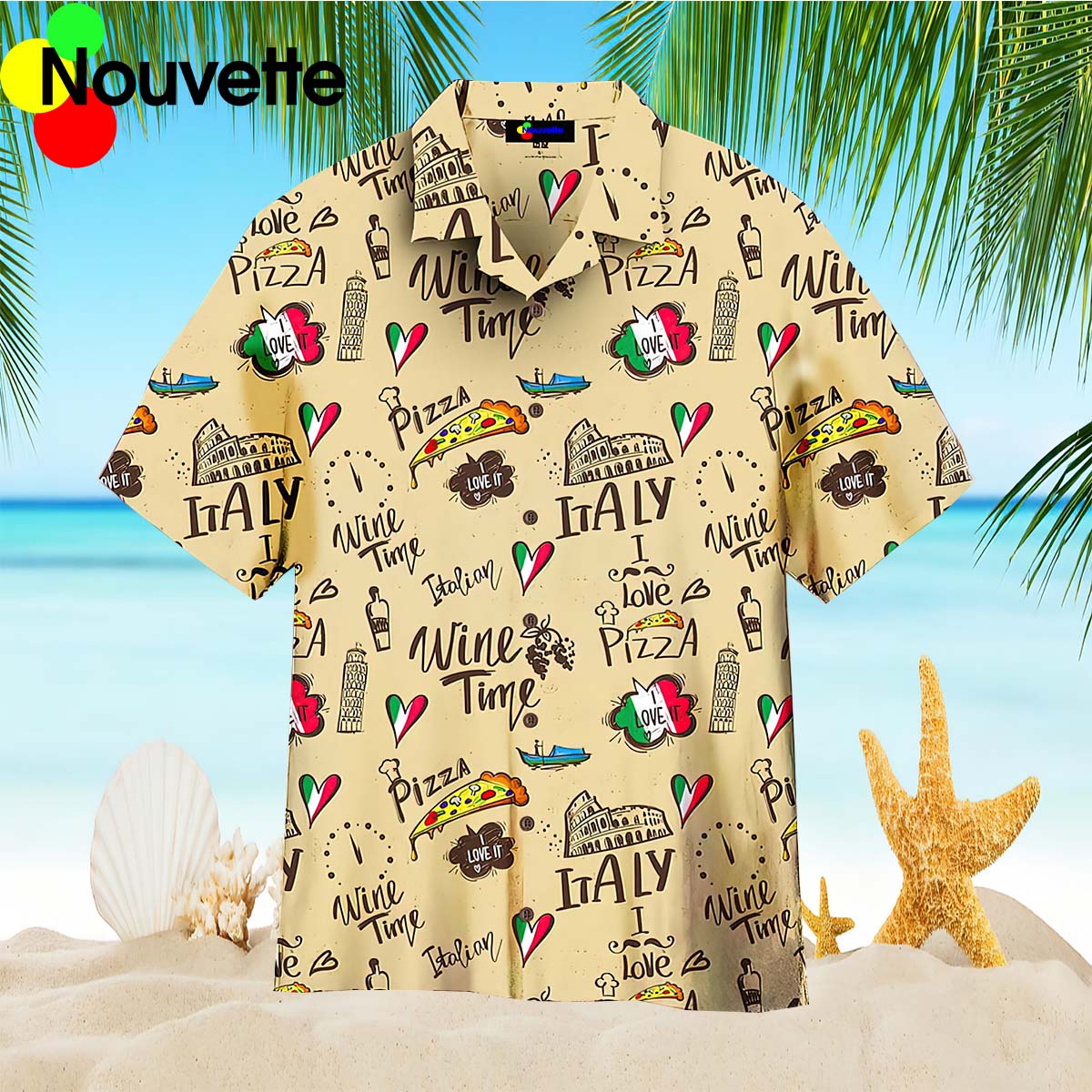 Italy Romantic Aloha Hawaiian Shirt Italy Romantic Aloha Hawaiian Shirt