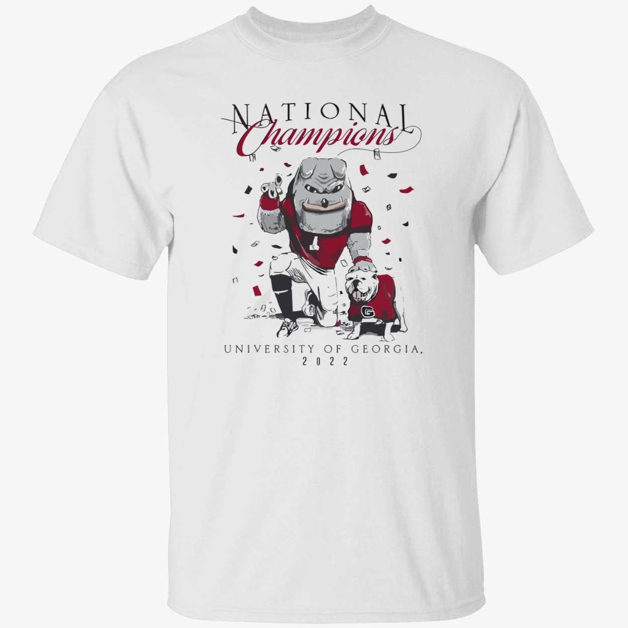 Georgia 2022 Football Champions Shirt