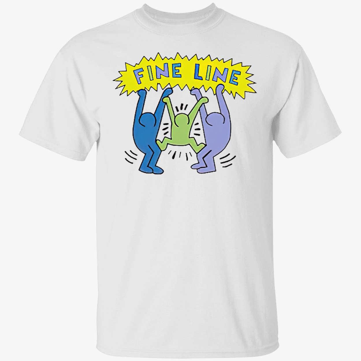 Fine Line Haring Inspired Shirt Fine Line Haring Inspired Shirt