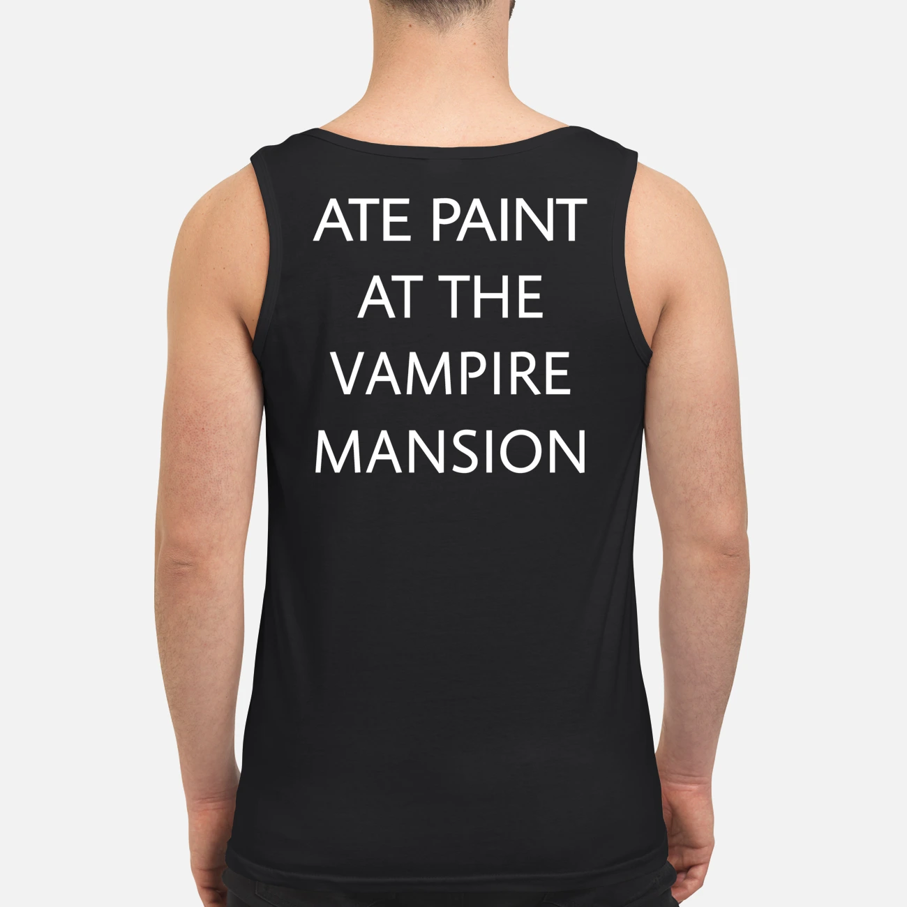 Ate Paint At The Vampire Mansion Back Aop Shirt Ate Paint At The Vampire Mansion Back Aop Shirt