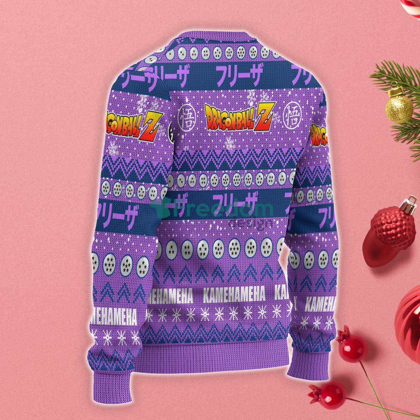 Frieza Kamehameha Ugly Christmas Sweater Frieza Kamehameha Ugly Christmas Sweater