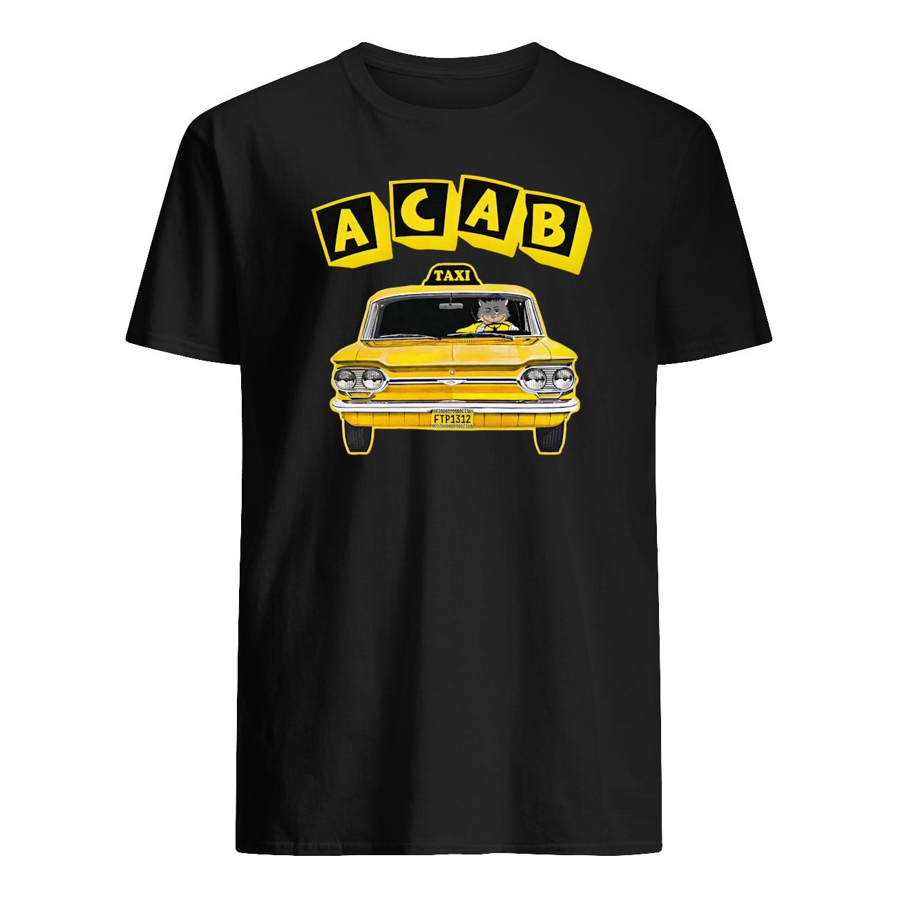 Acab Taxi Shirt Acab Taxi Shirt