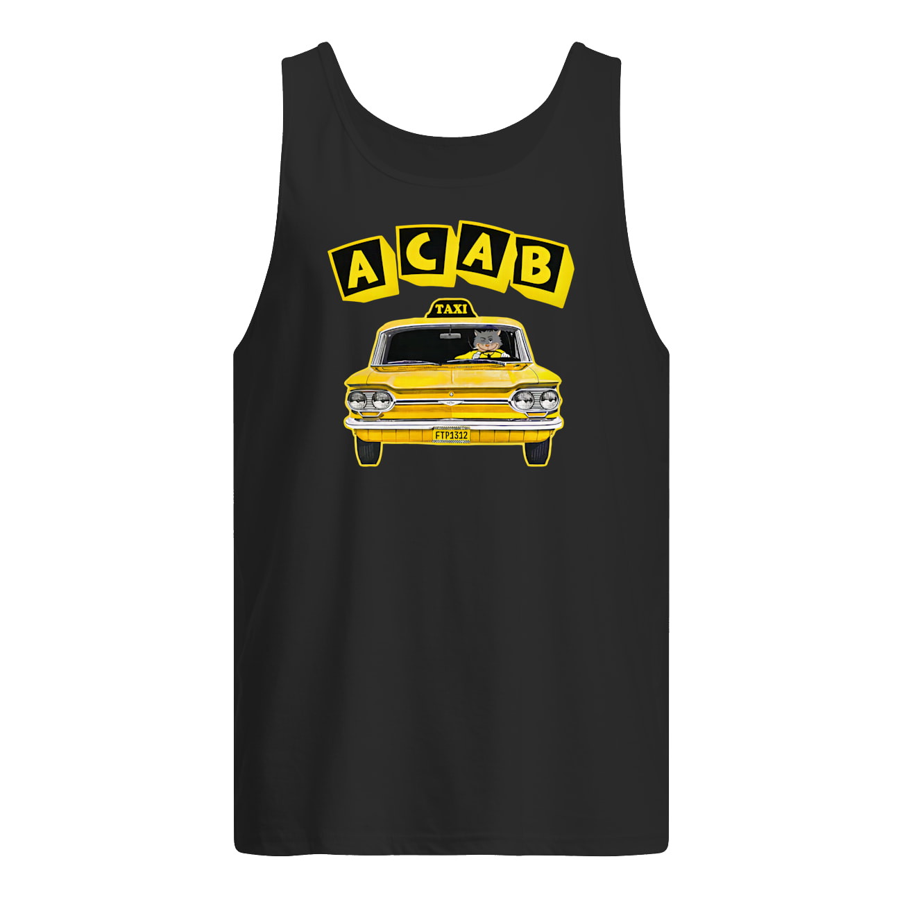 Acab Taxi Shirt Acab Taxi Shirt