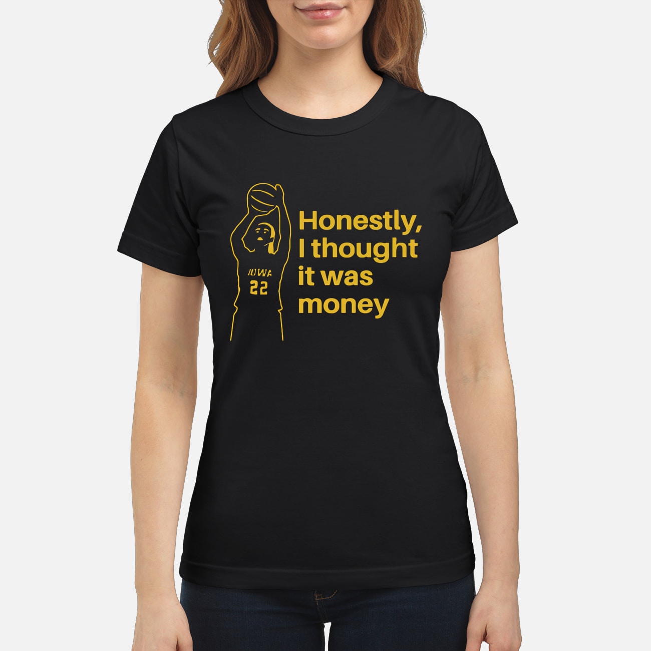 Caitlin Clark Honestly I Thought It Was Money Shirt Caitlin Clark Honestly I Thought It Was Money Shirt