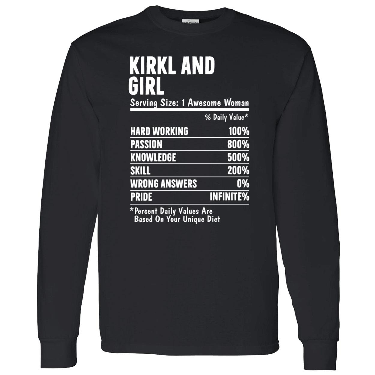 Kirkl And Girl Shirt Kirkl And Girl Shirt