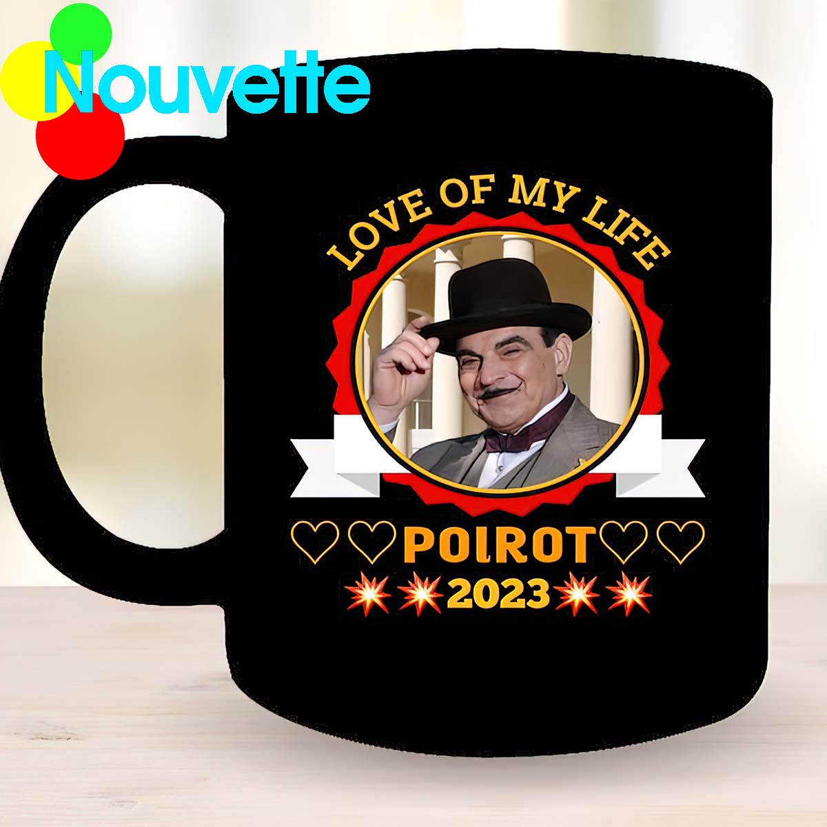 Love Of My Life Poirot 2023 Mug Love Of My Life Poirot 2023 Mug