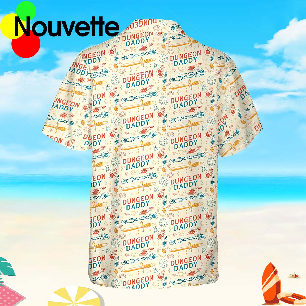 Dungeon Daddy Hawaiian Shirt Dungeon Daddy Hawaiian Shirt