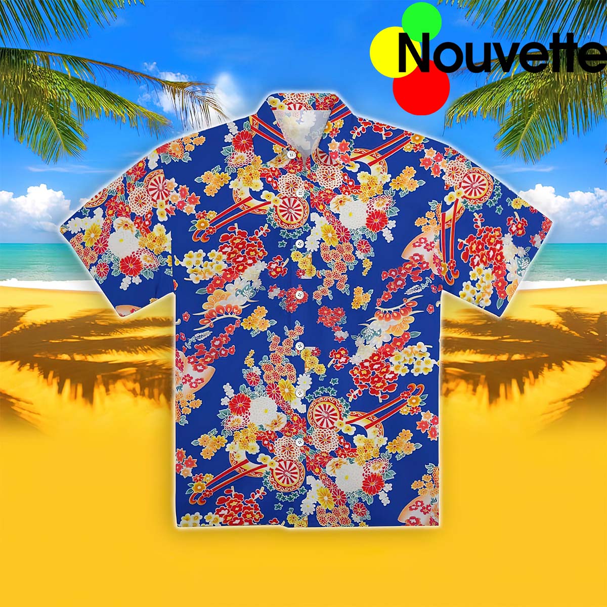 Sun Surf Senshi Leonar Romeo Juliet 1996 Hawaiian Shirt