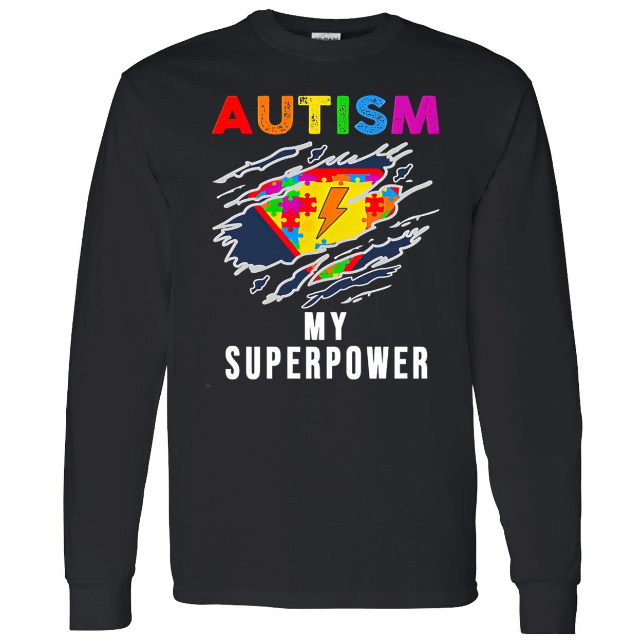 Autism My Superpower Shirt Autism My Superpower Shirt