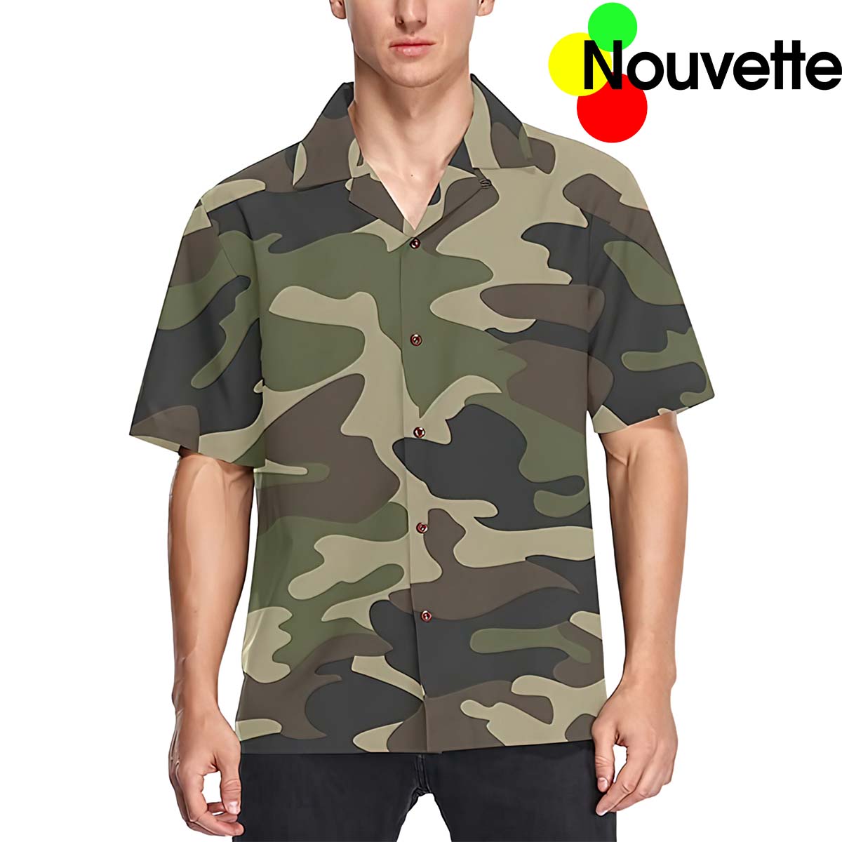 Camo Hawaiian Shirt Camo Hawaiian Shirt