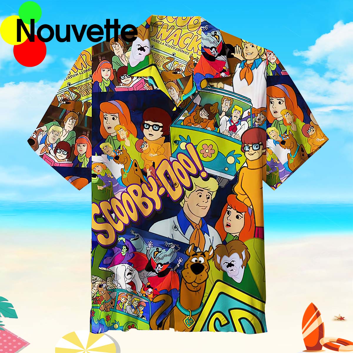 Scooby-Doo Hawaiian Shirt Scooby-Doo Hawaiian Shirt
