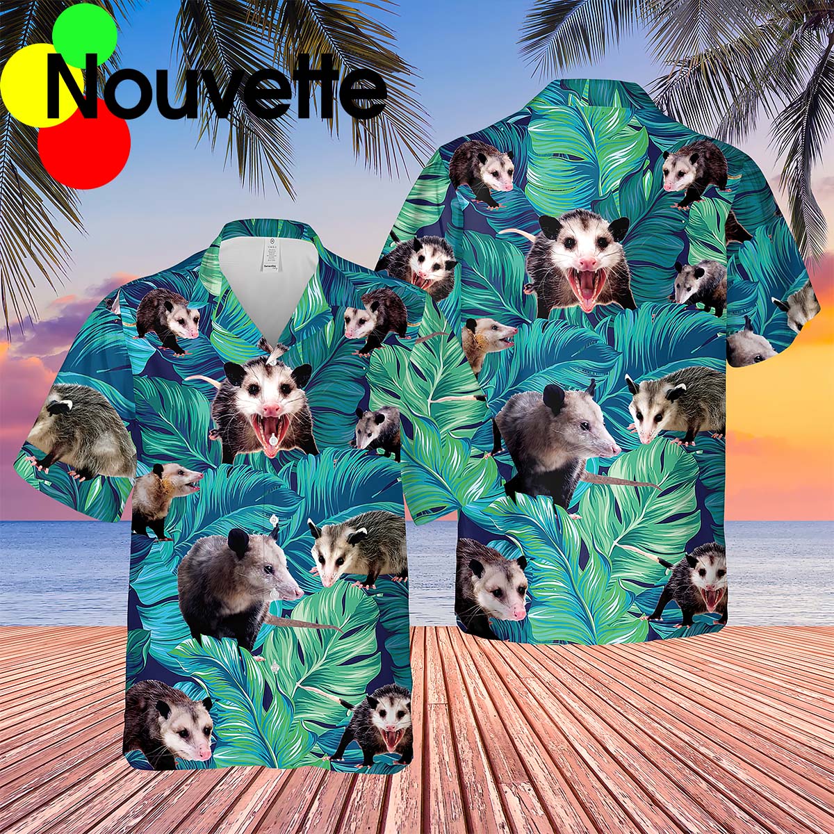 Opossum Tropical Hawaiian Shirt Opossum Tropical Hawaiian Shirt
